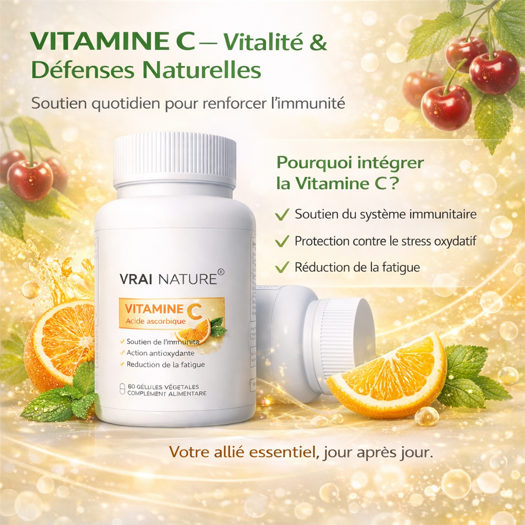 VITAMINE C — Vitalité & Défenses Naturelles