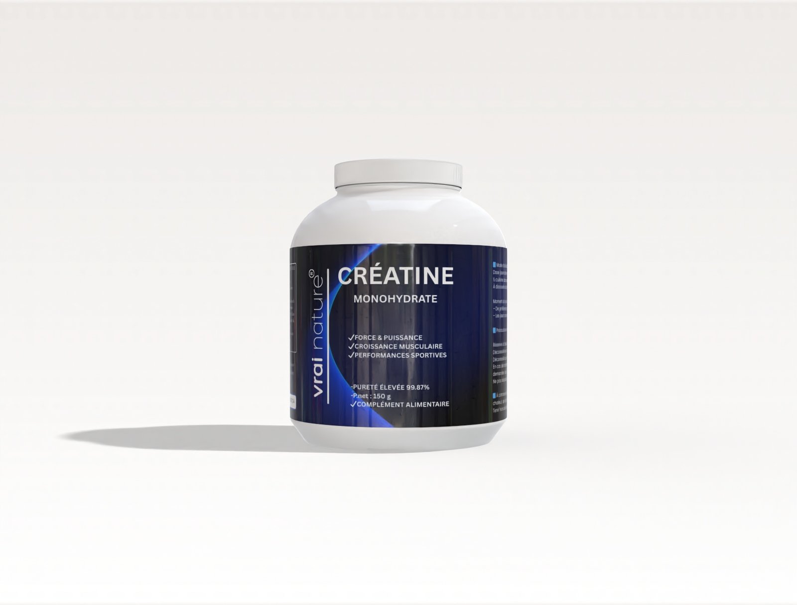 CRÉATINE MONOHYDRATE ✔FORCE & PUISSANCE ✔CROISSANCE MUSCULAIRE ✔PERFORMANCES SPORTIVES -PURETÉ ÉLEVÉE 99.87%