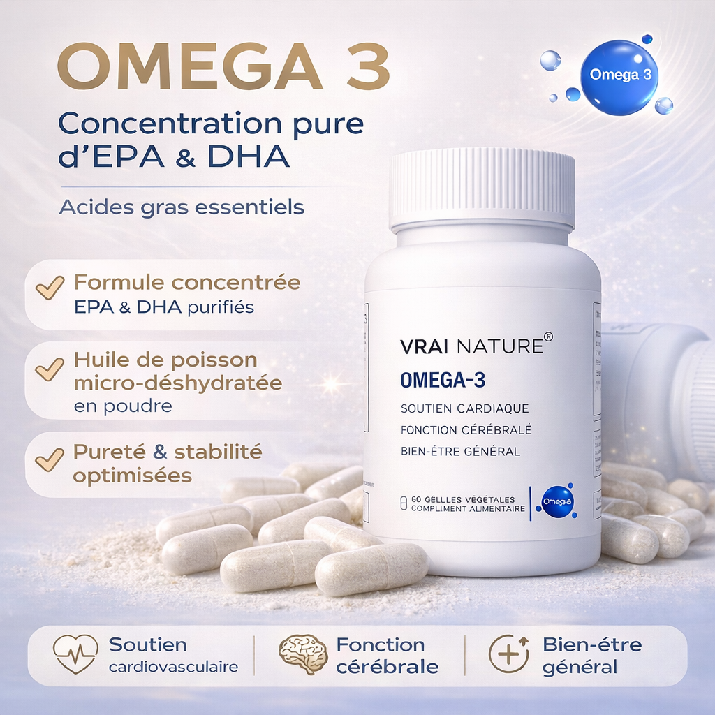 OMEGA 3 – Concentration pure d’EPA & DHA